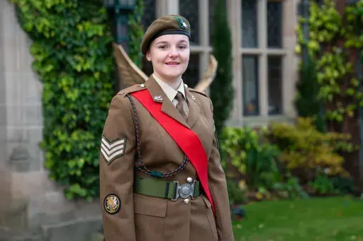 Combined Cadet Force (CCF) enthusiast Hannah W of Queen Ethelburga’s Collegiate (QE), discusses all the adventures and opportunities being a cadet has provided her