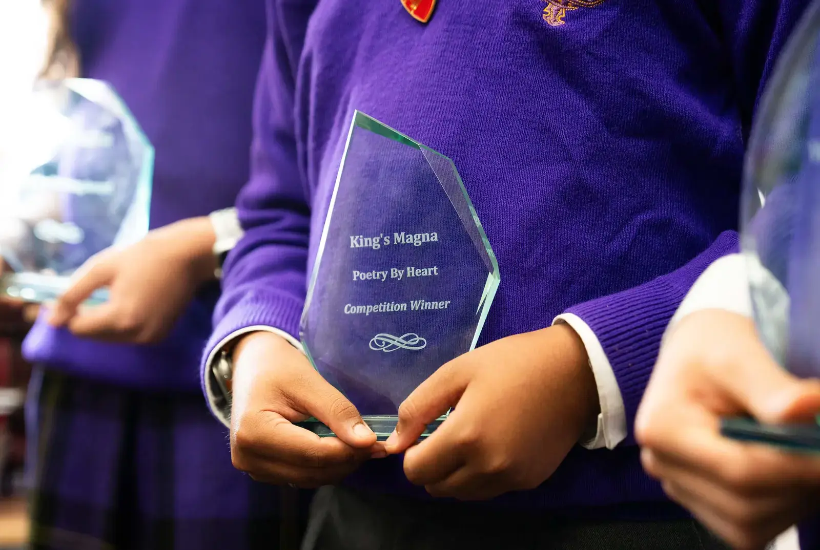 Award for English won by a King's Magna pupil