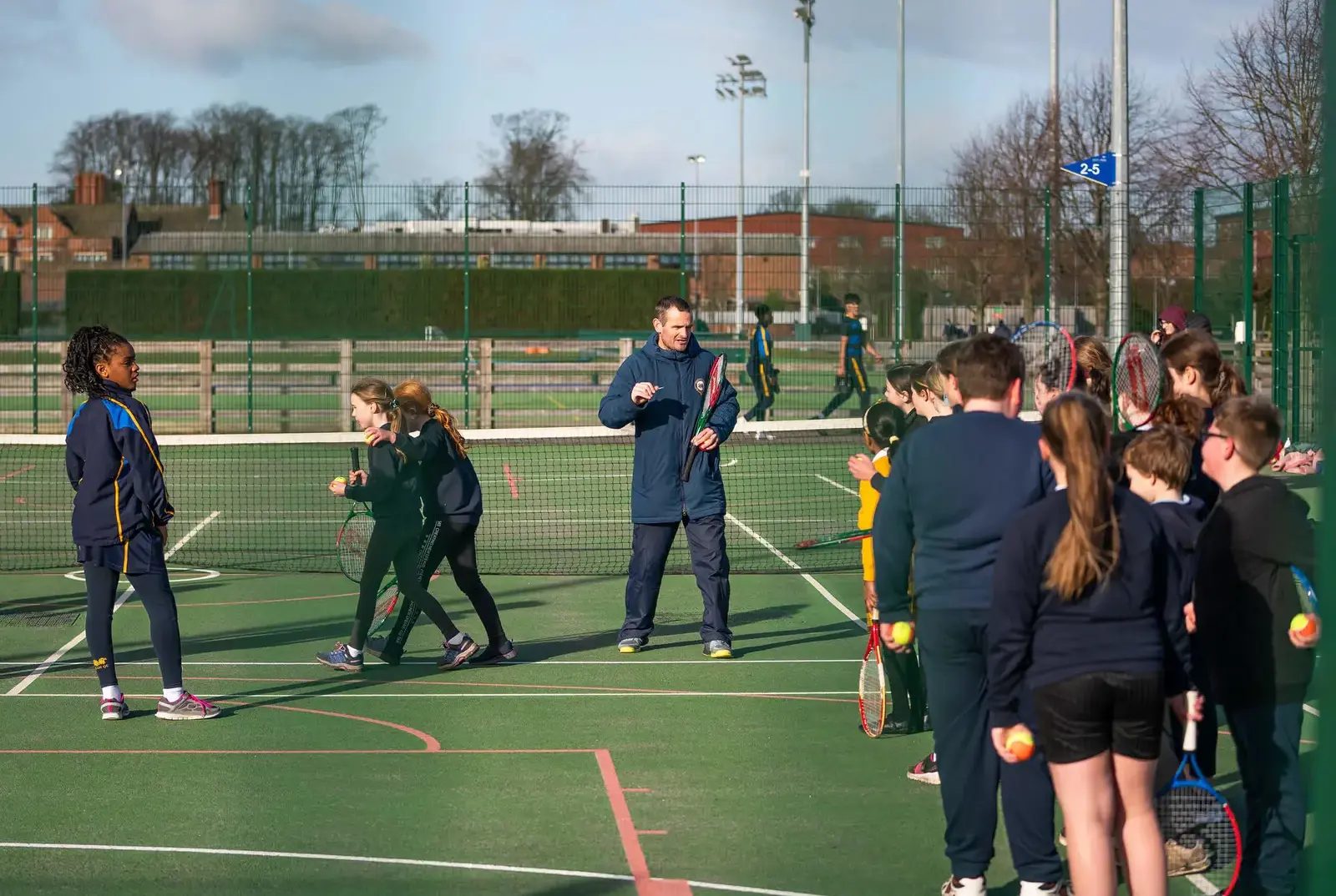 Chapter House pupils engaging in sports activities