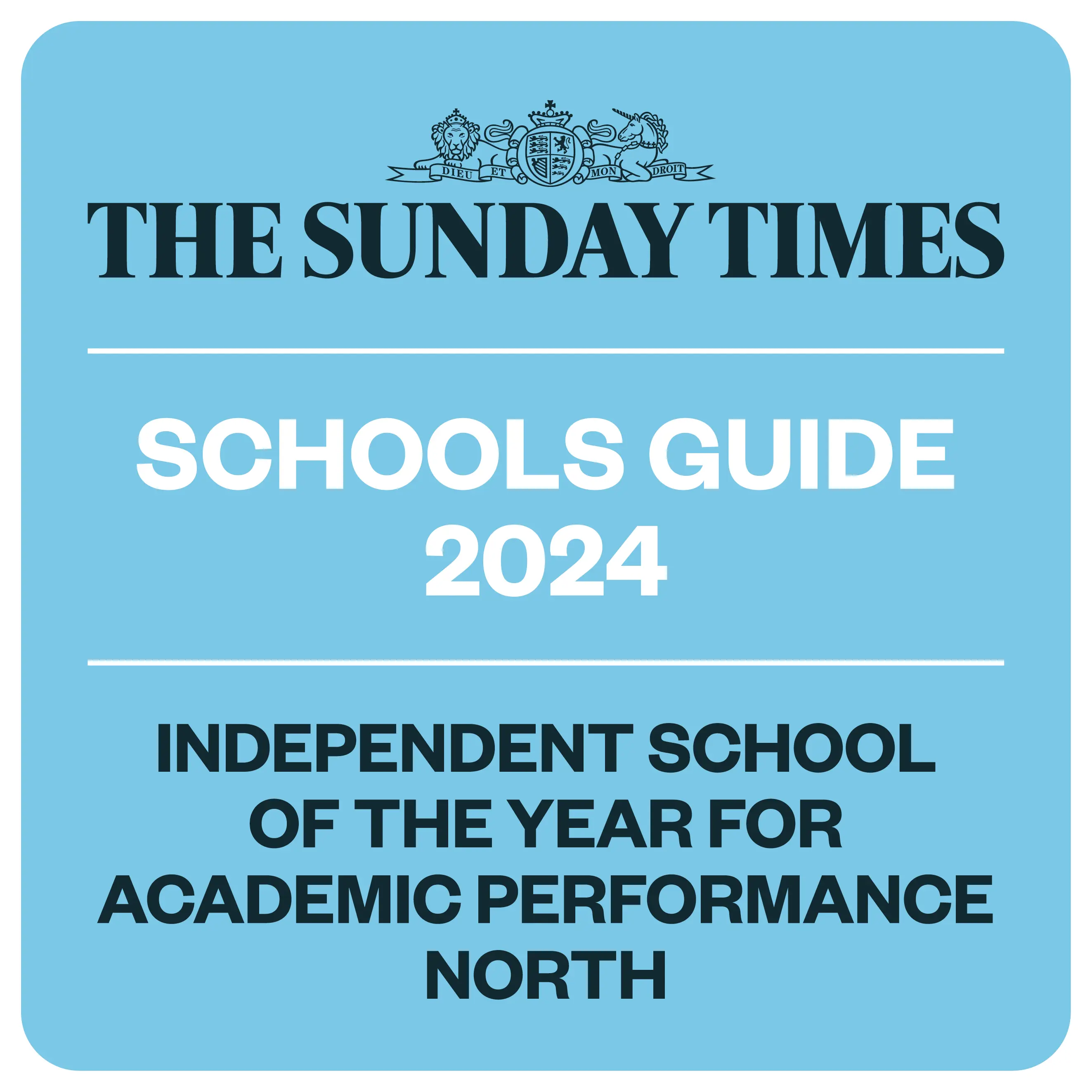The Sunday Times Independent School For Academic Performance North