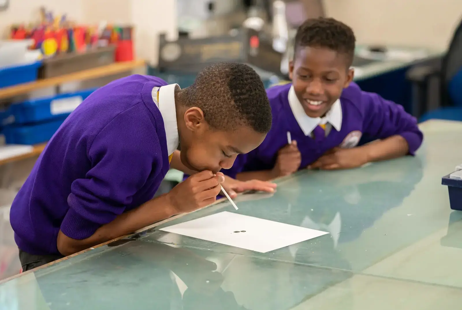 King's Magna Middle School pupils at Queen Ethelburga's Collegiate