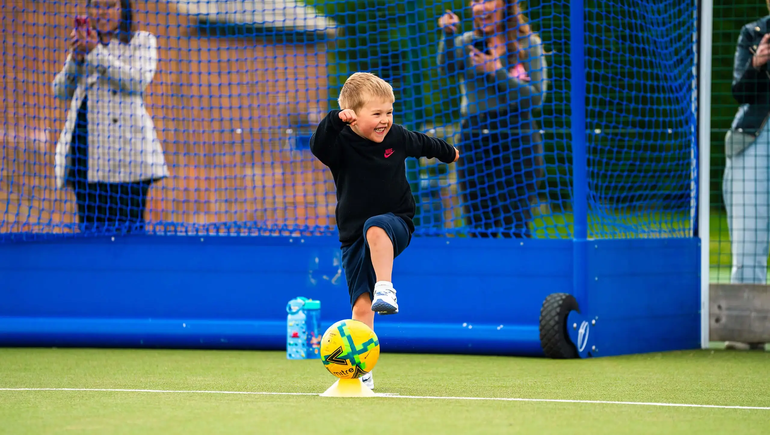 Reception child at the independent prep school in York.