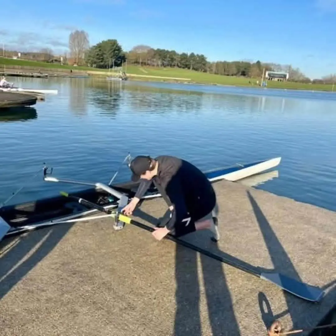 Old Ethelburgian who is part of the GB Rowing Performance Development Academy.