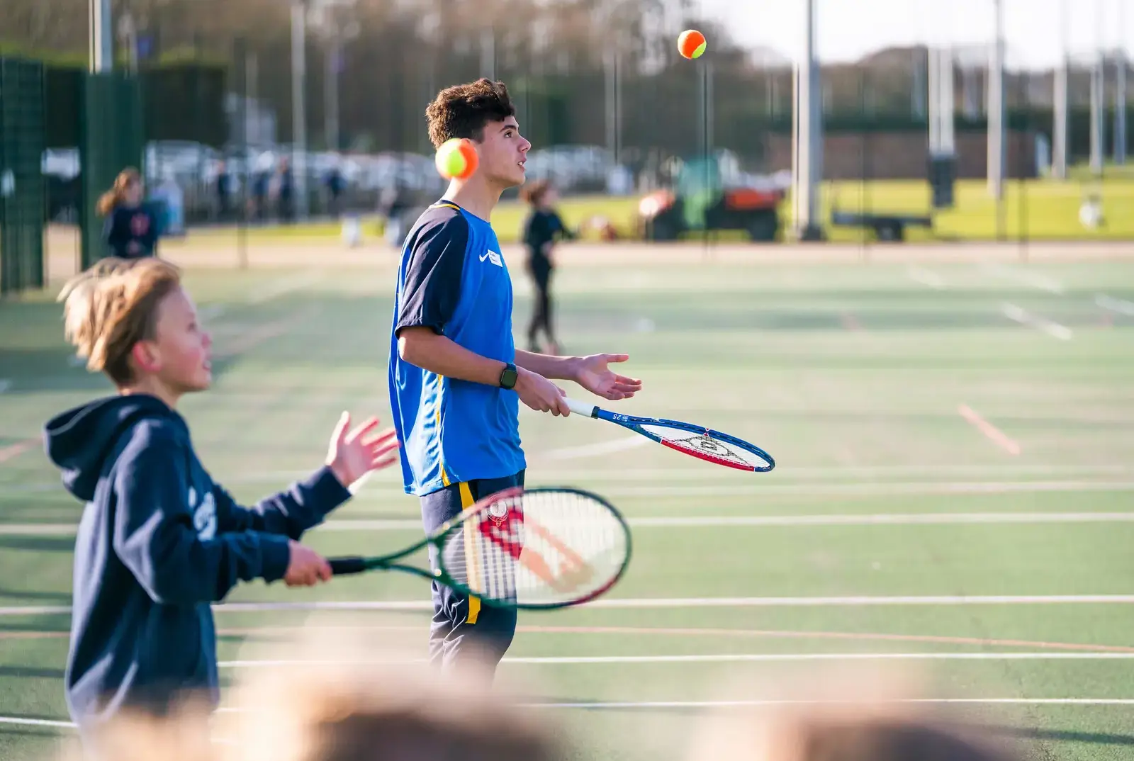 Pupils enjoying enrichment activities at King's Magna Middle School, Queen Ethelburga's Collegiate