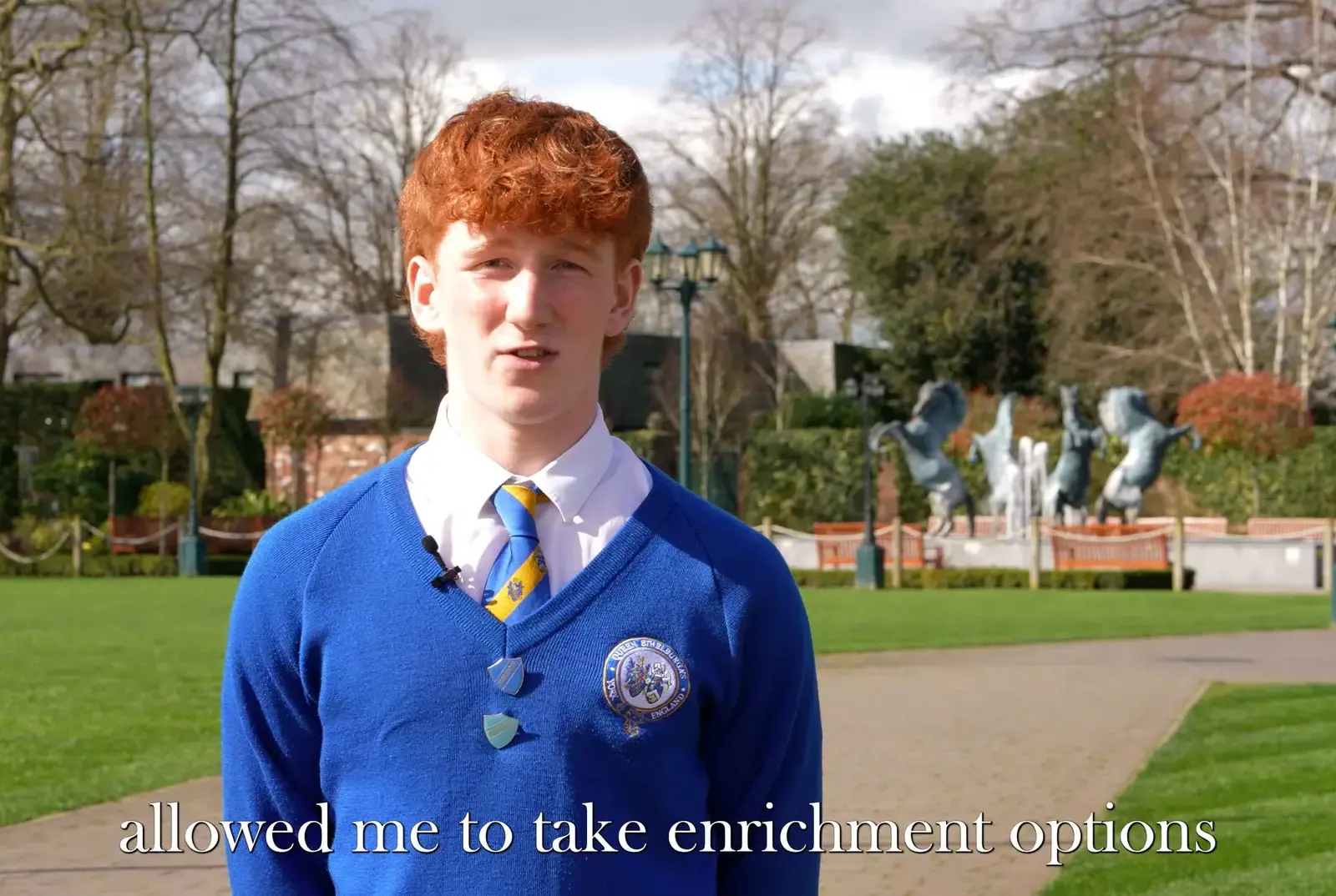 Jack from QE Faculty talks about the support at Queen Ethelburga's Collegiate.