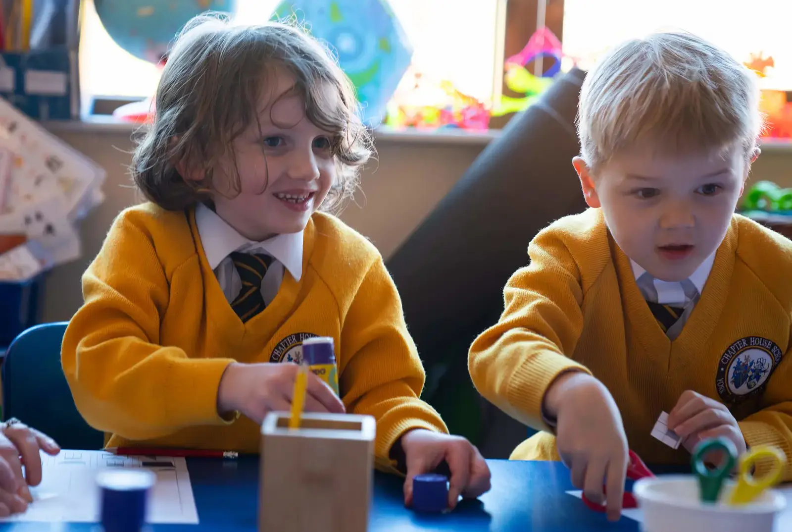 Chapter House pupils in maths class