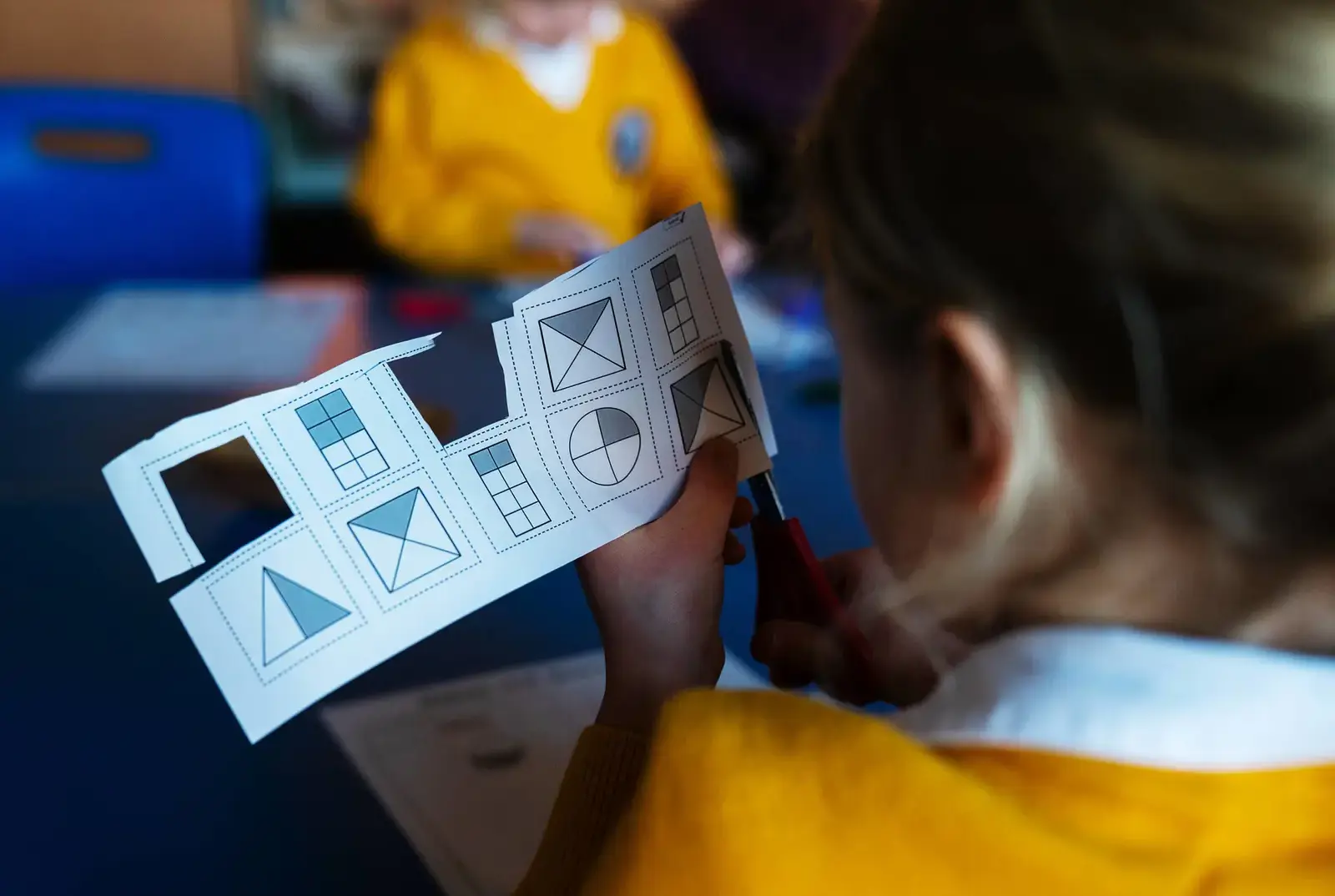 Chapter House pupil in maths class