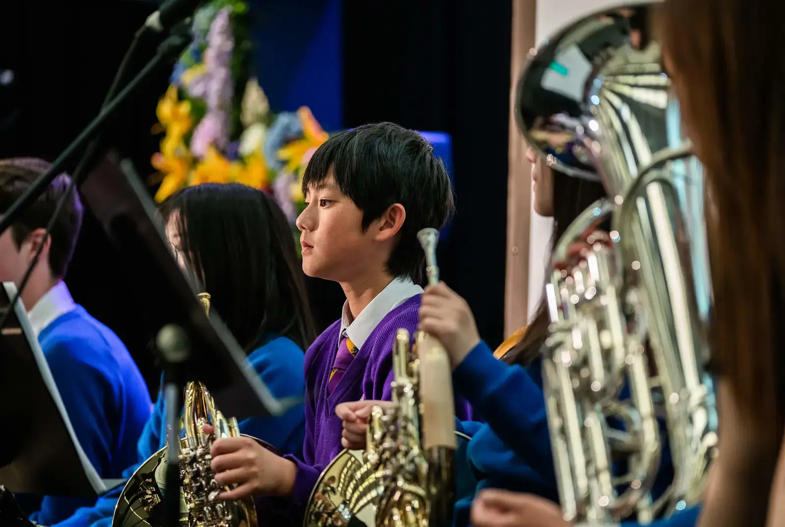 King's Magna Middle School music pupil