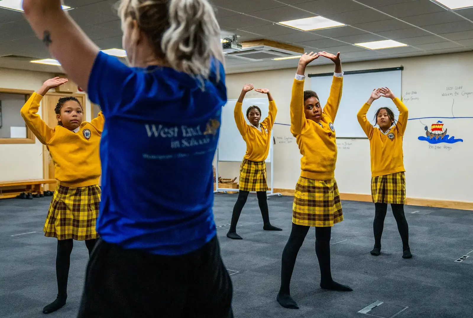 Performing Arts pupils at Chapter House