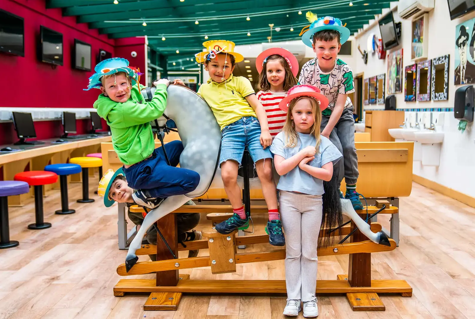 Children at a QE Enterprise camp