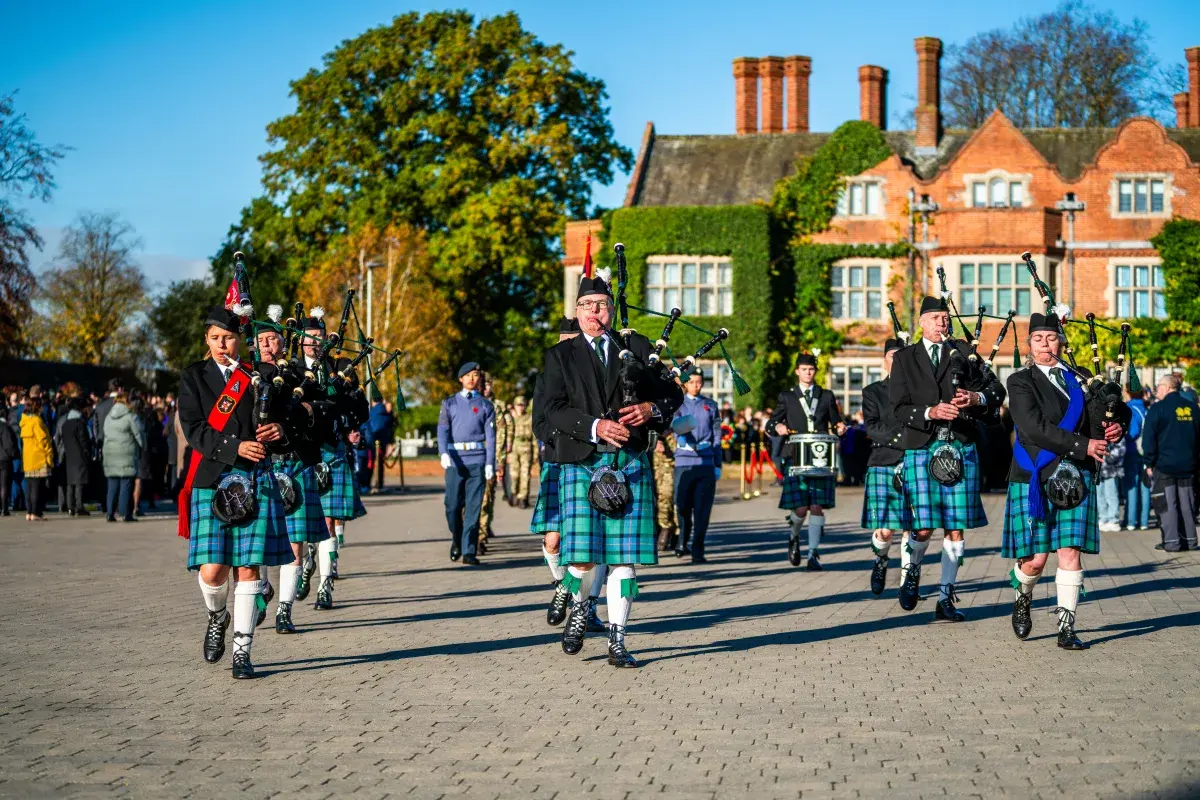 Queen Ethelburga’s Pays Tribute with Remembrance Parade