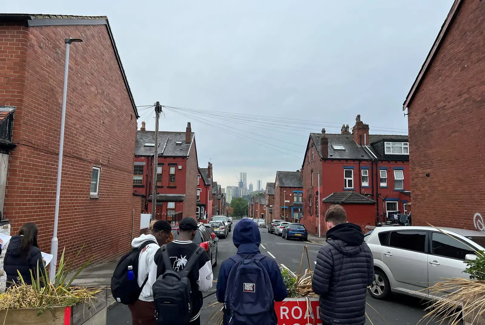 Senior school pupils at Queen Ethelburga's Collegiate on a school trip