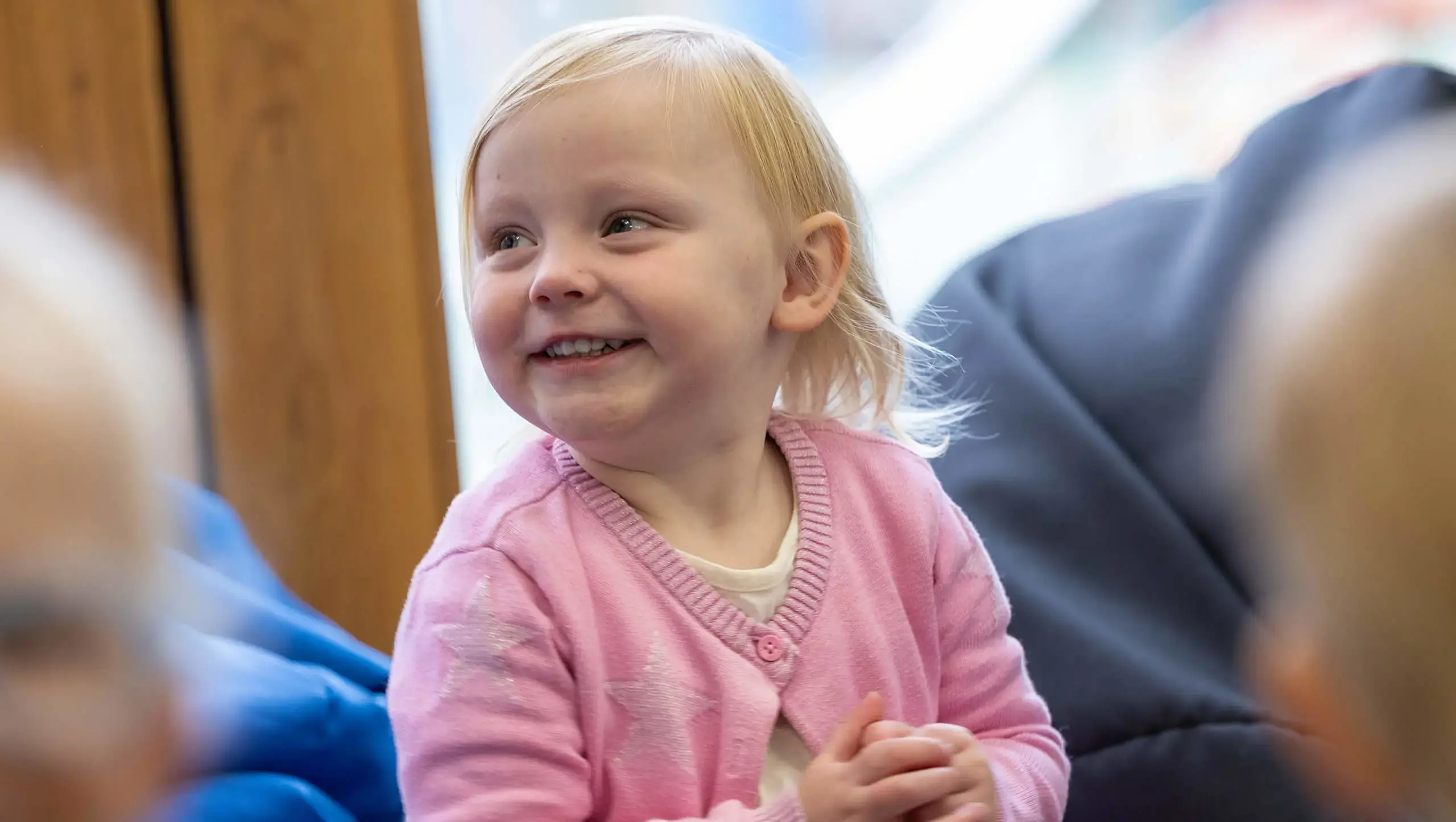 A happy young pupil at Chapter House